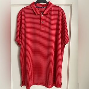 Red Southern Tide Polo - Tide to Trail Collection